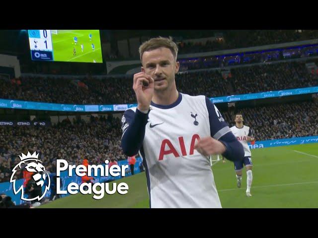 James Maddison stuns Manchester City to give Spurs 1-0 lead | Premier League | NBC Sports