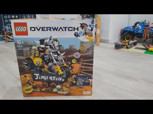 Крысавчик и Турбосвин, 75977 Lego overwath,  LEGO Overwatch Junkrat & Roadhog