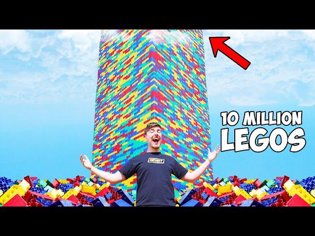 I Built The World's Largest Lego Tower