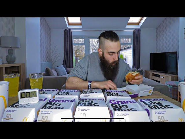 The GRAND Big Mac Challenge (By Popular Demand) | BeardMeatsFood