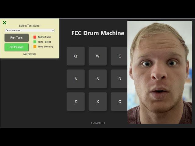 Drum Machine (Solution) | FreeCodeCamp