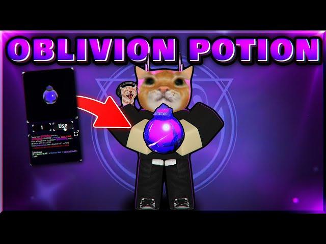 The *NEW* OBLIVION POTION USED! Is It Good? | SOLS RNG