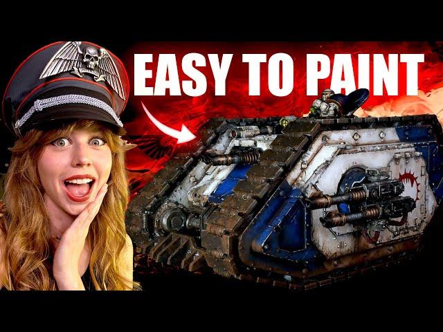 Ultimate Guide to Painting a LAND RAIDER - EASY GRIMDARK