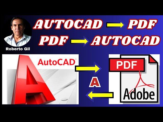 Convertir PDF a AutoCAD Editable - Dibujo de Planos en AutoCAD