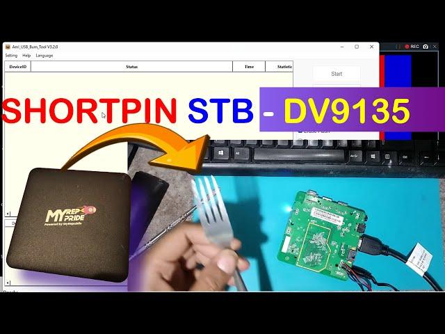 Mengatasi stb MYREPUBL1K DV9135 TIDAK bisa KONEK UBT - OTA oct 2023 usb Locked