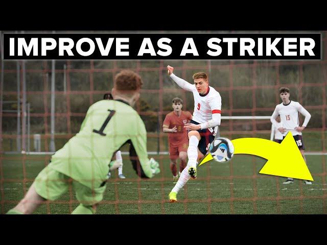 How to be a BETTER goal scorer - striker tips for young players