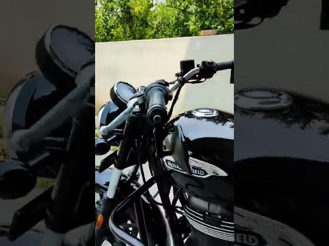 Install Java Bar end mirror on my Meteor 350 !! #shorts #meteor350 #java #royalenfield