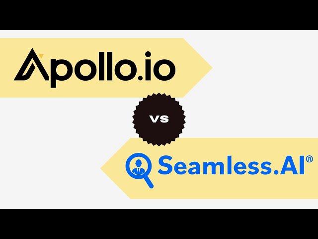 Apollo vs.  Seamless | The BEST outbound prospecting tool for your sales team | Rev Ops Tools Review