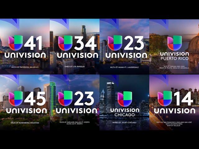 Univision Affiliates Compilation Station IDs 2017-2019