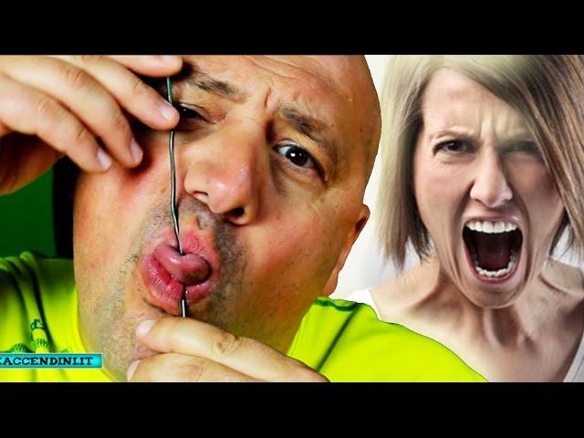 Magic nail through tongue Easy Trick Revealed Tutorial