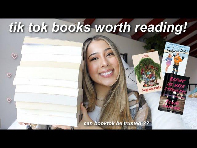 POPULAR TIK TOK BOOKS... that are actually worth reading!