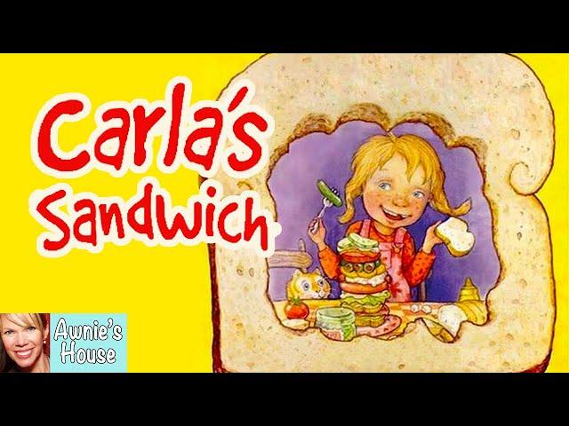  Kids Book Read Aloud: CARLA'S SANDWICH by Debbie Herman and Sheila Bailey