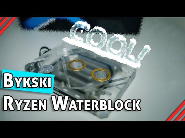 Bykski CPU-XPR-AM-V2  : Cool Ryzen CPU Waterblock review