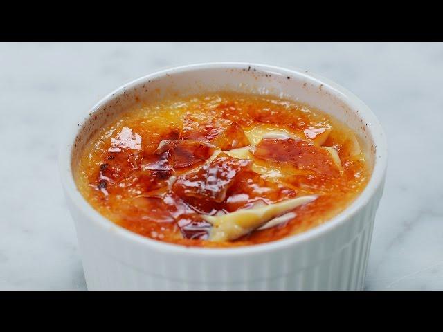 Homemade Crème Brûlée