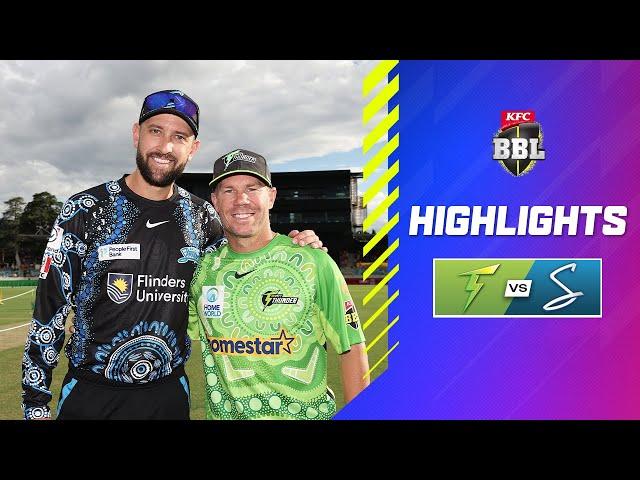 Sydney Thunder v Adelaide Strikers Match Highlights | #BBL14