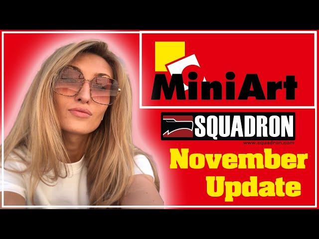 MiniArt November Update from Alina - See what is going on lately at MiniArt Model Kit Company!