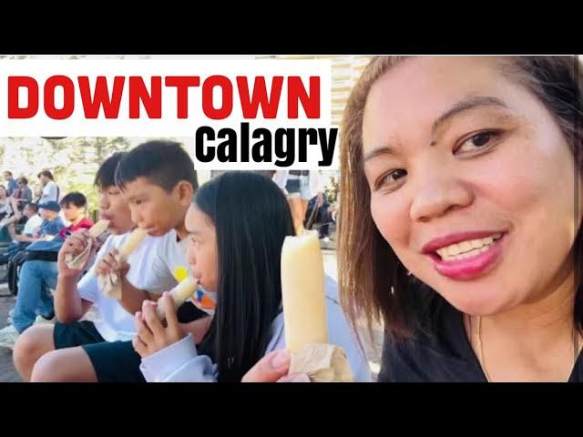 Downtown Calgary summer Filipino fiesta 2024 | family vlog | sarah buyucan