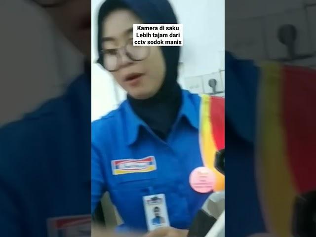 iseng tertangkap pegawai Indomaret #shorts #indomaret #alfamart #pegawai #cantik #viral #2023 #cctv
