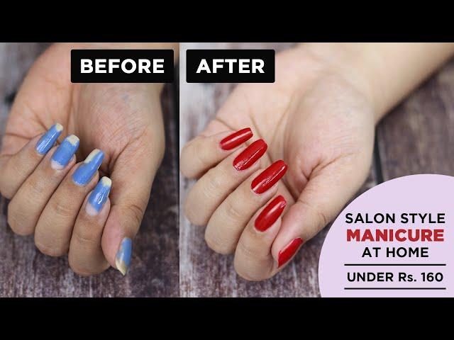 Salon Style Manicure at Home | Alps Goodness Manicure Pedicure Kit || Beauty Edit by Amy