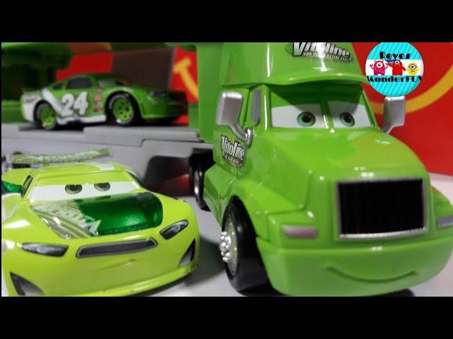 Cars 3 Steve Carski Vitoline Hauler| Next Gen Racer Chase Racelott #24| Brick Yardley