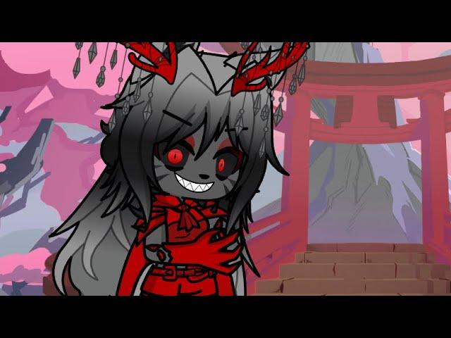 Unnie Pinkflower transforms into Wendigo [Gacha Life 2] {Wendigo Transformation}