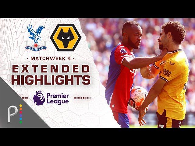 Crystal Palace v. Wolves | PREMIER LEAGUE HIGHLIGHTS | 9/3/2023 | NBC Sports