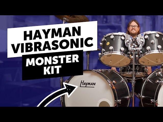 Big, Bigger, Hayman! - The 26" Monster Vibrasonic Kit | Vintage Drum Talk Season II