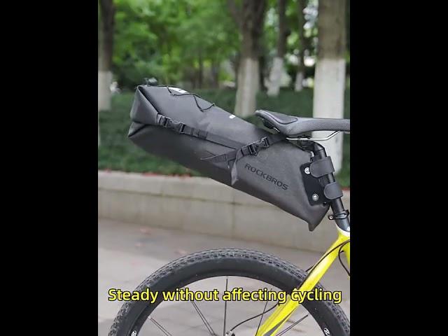 Sac de selle étanche pour vélo