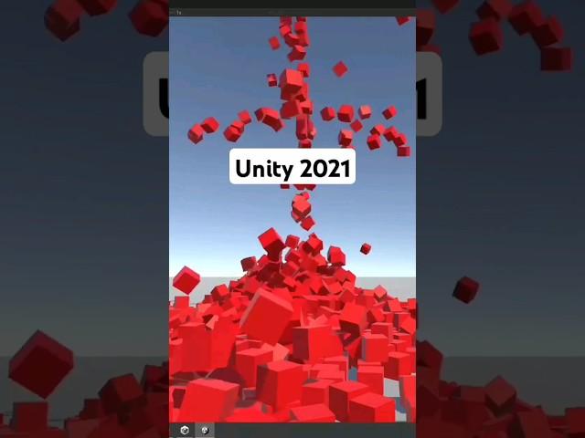 Unity Vs Unigine Vs Godot 4. 3D Physics Performance. #godot #godot4 #godotengine #unity #unityengine