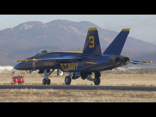 Blue Angels. MCAS Miramar Air Show. 2024. 4K 60fps. Saturday. Great Video