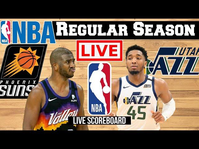 LIVE: PHOENIX SUNS vs UTAH JAZZ | SCOREBOARD | PLAY BY PLAY | BHORDZ TV