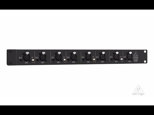 ULTRALINK MS8000 Ultra-Flexible 8-Channel Mic Splitter