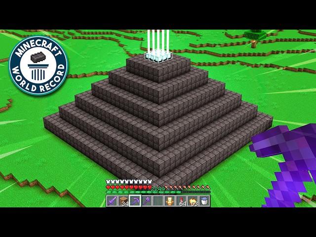 Wie Ich den GRÖßTEN NETHERITE BEACON in Minecraft gebaut habe [XXL FILM]