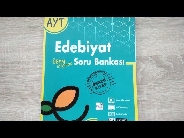 Ayt Edebiyat Endemik yayınları soru bankası incelemesi (2023)