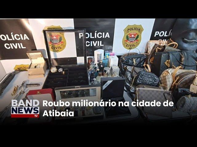 Polícia prende suspeitos de roubo milionário em SP | BandNewsTV