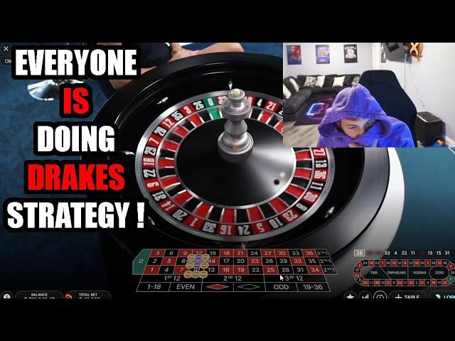 HE TRIED DRAKES STRATEGY...AGAIN!! | Xposed Roulette