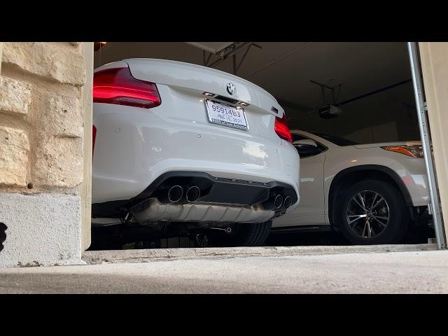 2021 BMW M2 Competition stock exhaust sound (Efficient and Sport Plus)