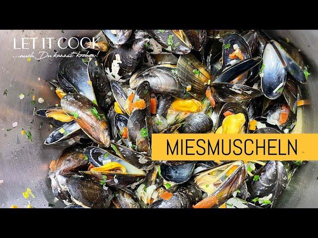 Muscheln in Weissweinsauce