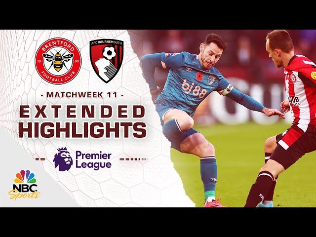 Brentford v. Bournemouth | PREMIER LEAGUE HIGHLIGHTS | 11/9/2024 | NBC Sports