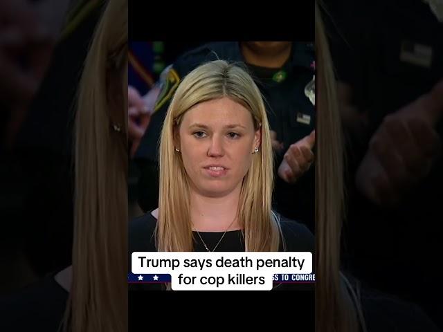 Trump talks death penalty for cop killers