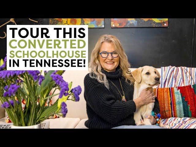 Tour This Cleverly Converted Schoolhouse | Handmade Home Tour | HGTV Handmade