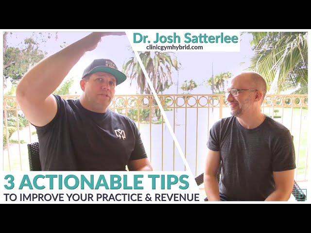 3 Simple Chiropractic Marketing Tips for Better Results with Dr. Josh Satterlee