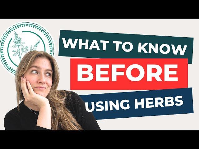 Herbs Are Nature's Medicine Cabinet! Here Are 6 Things You Need To Know Before Taking Them.