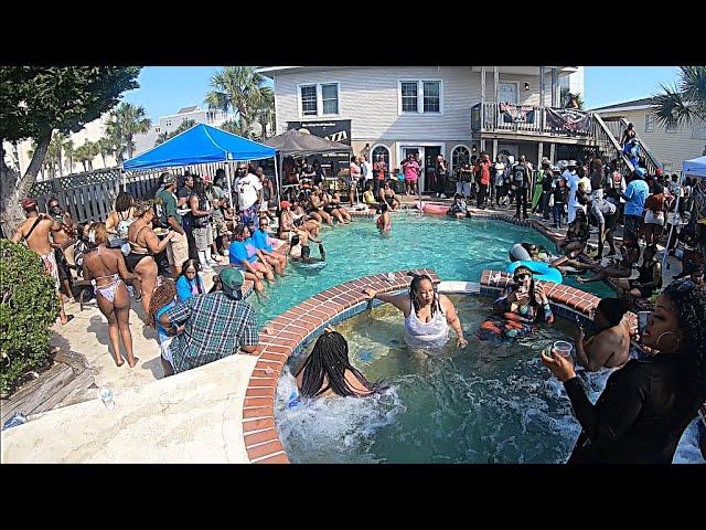 BLACK BIKE WEEK 2024 | SOUTH'RN BELLZ SC & PARTNERS IN CRIME SC POOL PARTY