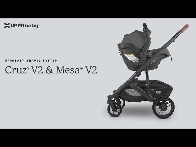 UPPAbaby Cruz V2 Stroller & Mesa V2 Car Seat Travel System