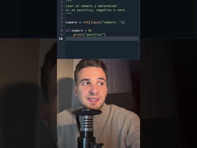 ️ ¿Positivo, Negativo o Cero? Programemos un Script en Python