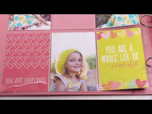 Make a Beautiful Baby Girl Photo Book with Easy Albums™ | Scrapbook.com