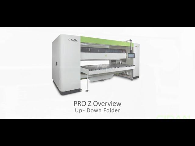 CIDAN Machinery - PRO Z Overview