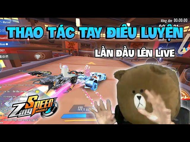 ZingSpeed Mobile - Thao Tác Tay Điêu Luyện Của Anh Gấu Khi Lần Đầu Lên Sóng Live Stream