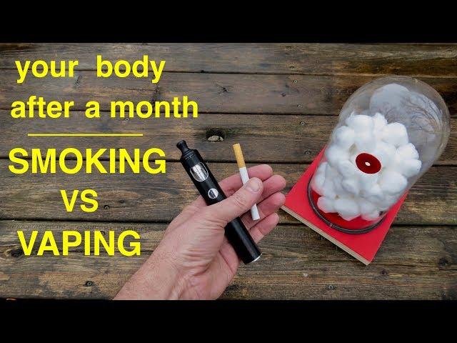 How Smoking vs Vaping Affects Your Lungs  ● You Must See This ! !